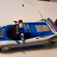 Стара играчка, радиоуправляема кола Ferrari F50 Police Highway Patrol, снимка 4 - Колекции - 44797379