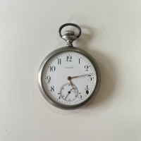 Джобен часовник VULCAIN. №2099, снимка 1 - Антикварни и старинни предмети - 36148696