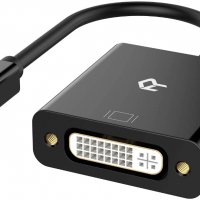 Преходник Rankie Mini DP към DVI, позлатен 1080P Mini DisplayPort (съвместим с Thunderbolt порт) към, снимка 1 - Кабели и адаптери - 35681968