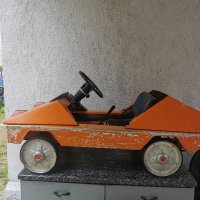 Метална кола с педали Оренбуржец, снимка 17 - Антикварни и старинни предмети - 40955272