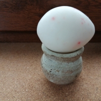 Колекционерско яйце от полускъпоцен камък, снимка 6 - Колекции - 36100011
