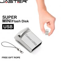 Мини метално USB 2.0 флаш устройство 64GB  100% реален капацитет  диск,черна , снимка 4 - USB Flash памети - 35737283