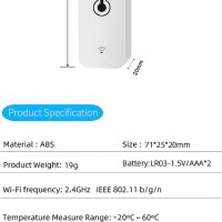 WiFi сензор за температура и влажност TH01, снимка 9 - Друга електроника - 41646707