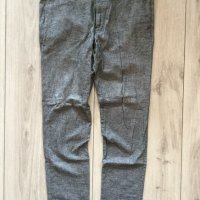 НОВИ оригинални сиви Slim Fit панталон MASSIMO DUTTI размер 44 ; US-34, снимка 1 - Панталони - 42444874