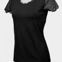 Дамска дантелена блуза Н&М , снимка 1 - Потници - 41367633