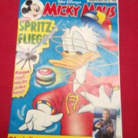 Комикси Мики Маус - Micky Maus на бългърски и немски списания 2бр., снимка 2 - Други - 35971796