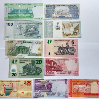❤️ ⭐ Лот банкноти Африка 11 броя UNC нови ⭐ ❤️, снимка 2 - Нумизматика и бонистика - 38447544
