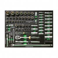 Шкаф с инструменти с 7 чекмеджета – 5 пълни RockForce, снимка 6 - Куфари с инструменти - 39298962