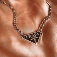 Прада Гердан Prada Necklace Колие, снимка 3 - Колиета, медальони, синджири - 35708967