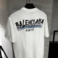Най-висок клас мъжки тениски Balenciaga, снимка 12 - Тениски - 44736023