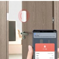 WiFi аларма Tuya за врата или прозорец. Датчик за отваряне и затваряне, снимка 2 - Други - 39871038