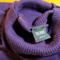 Boss Turtleneck Sweater Purple, снимка 1 - Пуловери - 38867435