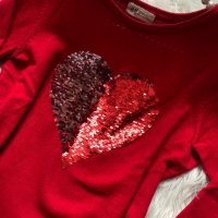 Пуловер Н&М с обръщащи пайети, снимка 5 - Детски пуловери и жилетки - 39526684