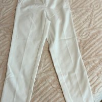 Дамски бял панталон, снимка 1 - Панталони - 44437619