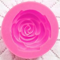 3D 5 см голяма роза силиконов молд форма фондан торта украса шоколад гипс сапун свещ, снимка 7 - Форми - 35840458