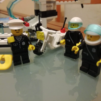 Стар конструктор Лего - Lego Police 6354 - Pursuit Squad, снимка 5 - Колекции - 36332958