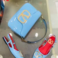 Valentino обувки и чанта, снимка 5 - Чанти - 41262382