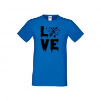 Мъжка тениска Свети Валентин Love 1, снимка 2 - Тениски - 35713255