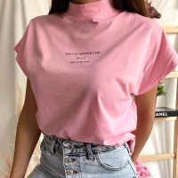 Розова Тениска, снимка 1 - Тениски - 41703411