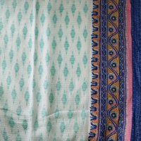 26 - Дамски памучен шал в нежни цветове., снимка 2 - Шалове - 43328866