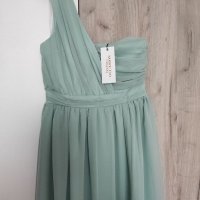 Нова официална рокля С/М размер цвят мента , снимка 2 - Рокли - 35982215