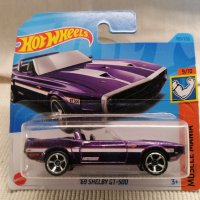 💕🧸Hot Wheels `69 Shelby GT-500 (Purple) Muscle Mania, снимка 1 - Колекции - 44348399