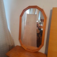 Огледало с рамка от дърво , снимка 2 - Огледала - 38058298