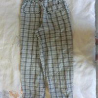 Кариран спортен панталон, снимка 5 - Детски панталони и дънки - 33854553