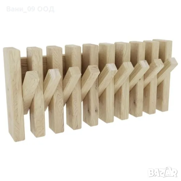 Закачалка от дъб масив в модерен стил , снимка 1