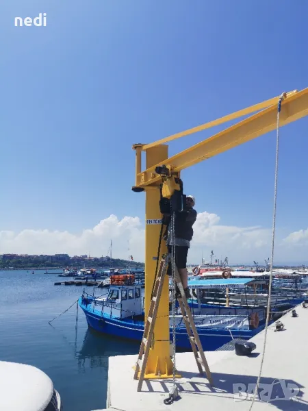 нови верижни,конзолни кранове.2т 3,2 т микро и мостови Айтос кран, снимка 1