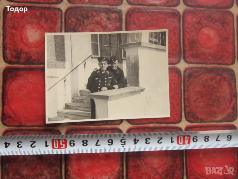 Картичка снимка немски войник 3 райх в19, снимка 1