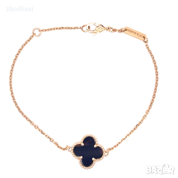 Златна дамска гривна Van Cleef & Arpels 3,83гр. 19,5см. 14кр. проба:585 модел:32146-4, снимка 1