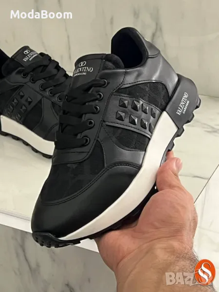 Valentino черни дамски маратонки , снимка 1
