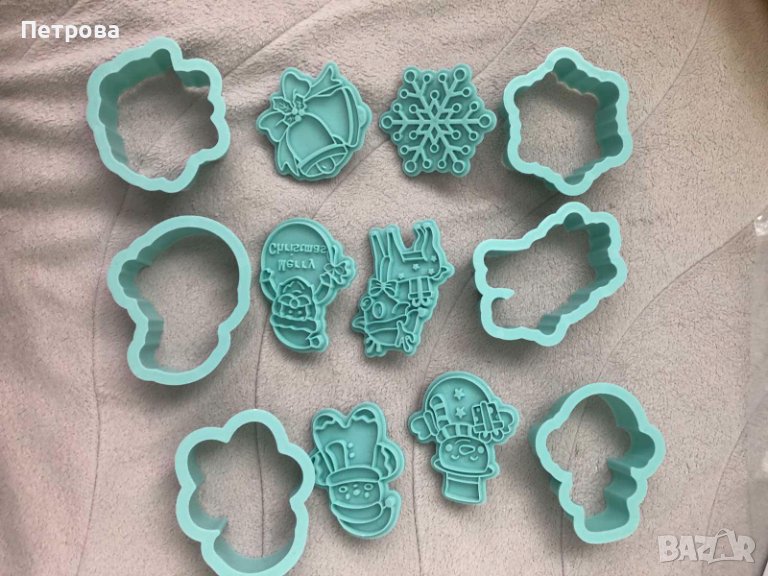 Коледни разглобяеми релефни резци – модел 1, снимка 1