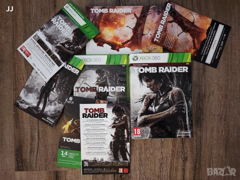 Tomb Raider Survival Edition, Collector's edition 89лв игра за Xbox 360, снимка 1