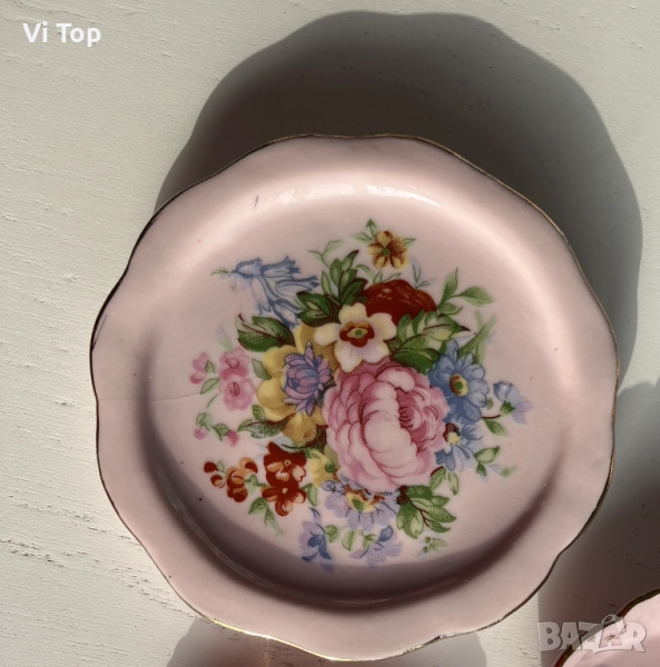 Розов порцелан Чехия, снимка 1