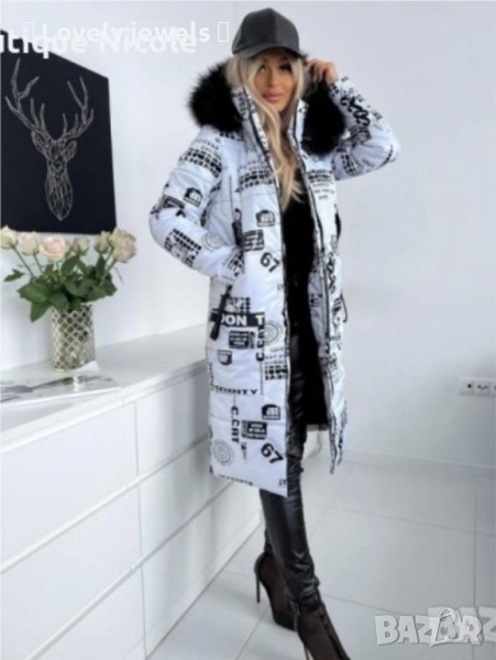 Красиво и топло дълго яке, снимка 1