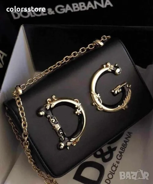 Луксозна черна чанта Dolce&Gabbana-VL82D, снимка 1