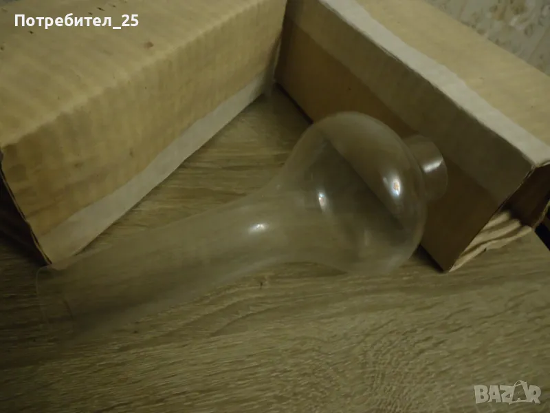 Стъкла - шишета за газени лампи., снимка 1