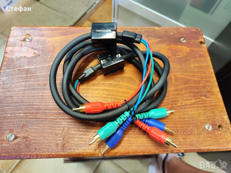 Коаксиален видео кабел RGB​ В отлично техническо и визуално състояние., снимка 1