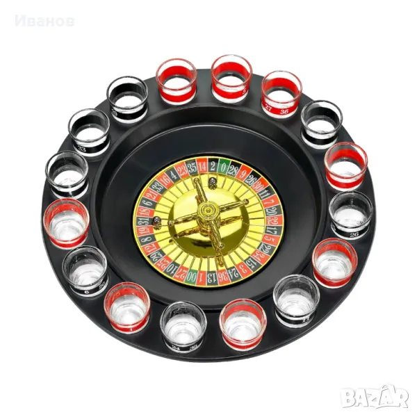 Настолна игра рулетка Drinking Roulette Set, снимка 1