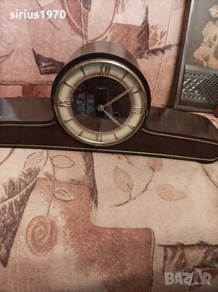 Маите каминен часовник работи добре има хубав гонг, снимка 1