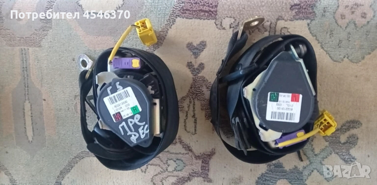 Предни предпазни колани ляв-десен брой 30лв за Волксваген Голф 5 1.9 дизел 105к.с 2006г, снимка 1