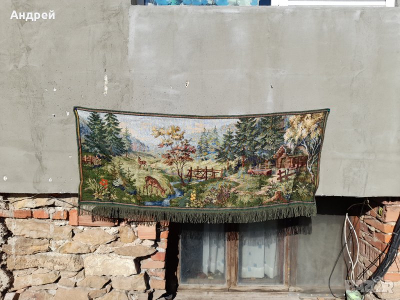 Старинен ковьор,покривка за стена #182, снимка 1