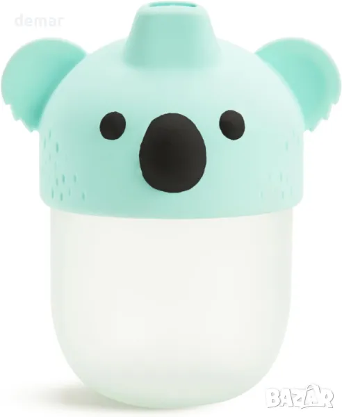 Munchkin 3D Koala Soft-Touch Spill-Proof Sippy Cup, 240 мл. BPA-Free преходна чаша за малки деца, снимка 1