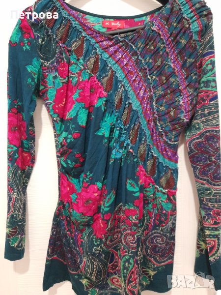 Многоцветна блуза, снимка 1