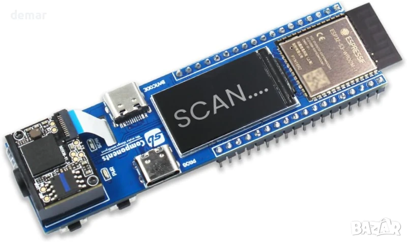 ScanGenie: ESP32 базиран QR/баркод скенер модул с WiFi и Bluetooth, снимка 1