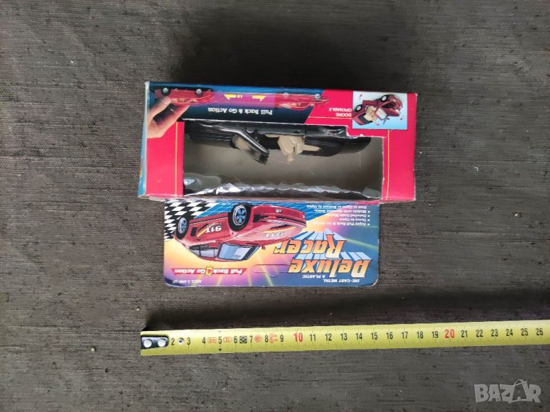 Продавам количка в кутия deluxe racer welly mercedes   , снимка 1