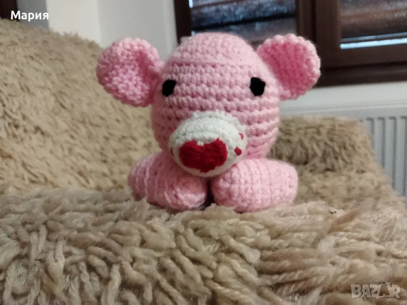 Плетено прасенце, снимка 1
