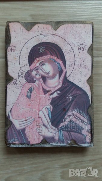 ДВЕ ИКОНИ НА СВ.БОГОРОДИЦА, снимка 1